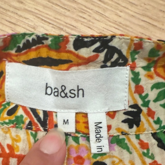 ba&sh Multicolor Paisley Wide-Leg Pants - Picture 6 of 8